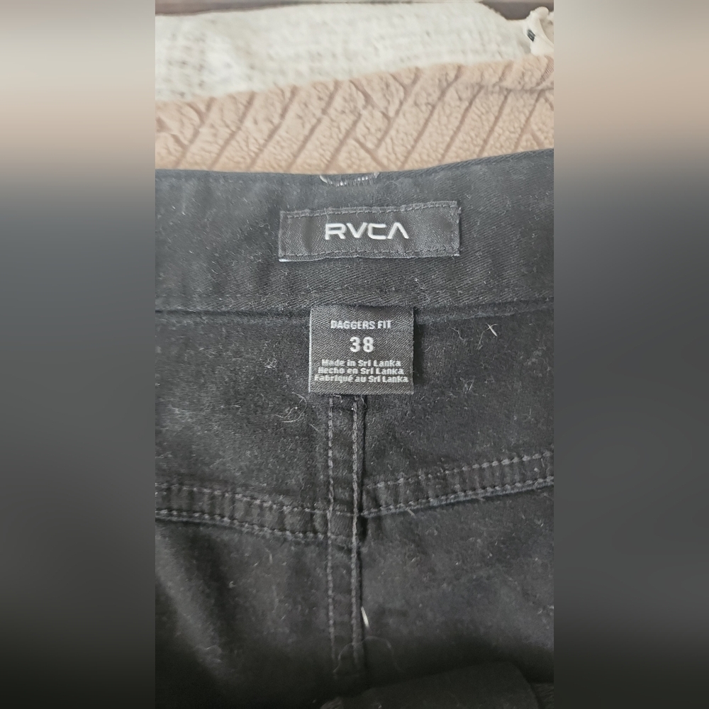 RVCA Black Jeans Size 38
